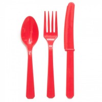 CUBIERTOS COLORES 18 uds.